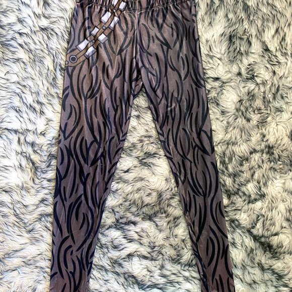 WeLoveFine Velvet Chewbacca Leggings - M - Picture 2 of 5